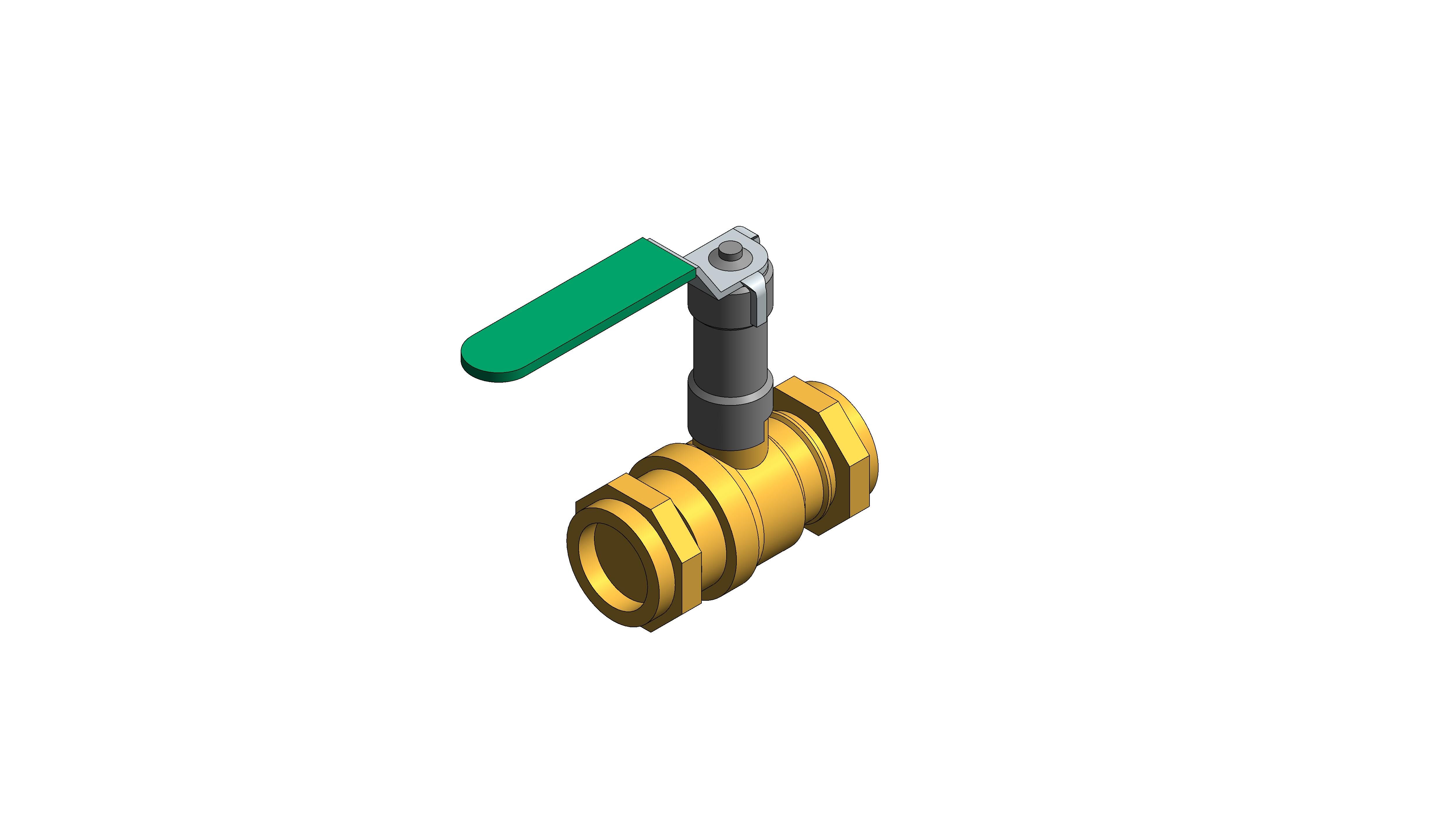 Product: Fig. 116CEXT - Compression Ended Ball Valve - Bronze