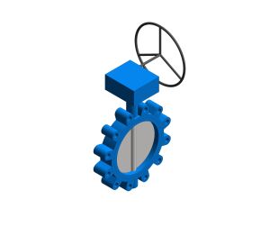 Product: Fig. 2870AG, 2871AG, 3870AG, 3871AG, 4870AG, 4871AG - Fully Lugged Gearbox Operated Butterfly Valves – Ductile Iron