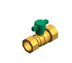 Product: Fig. 100CTH - Ball Valves - DZR Brass