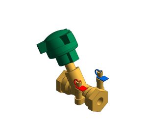 Product: Fig. 1732M.PF Press-Fit Fixed Orifice Double Regulating Valve