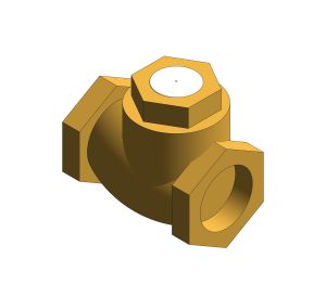 Product: Fig. 47 - Check Valve - Swing Pattern - Bronze