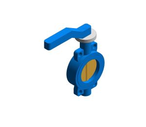 Product: Fig. 950W - Semi-Lugged Lever Operated Butterfly Valve - Ductile Iron (2019-2025 Design)