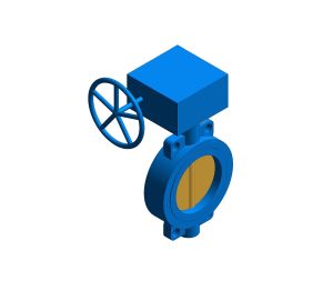 Product: Fig. 951G - Semi-Lugged Gear Operated Butterfly Valve – Ductile Iron (2019-2025 Design)