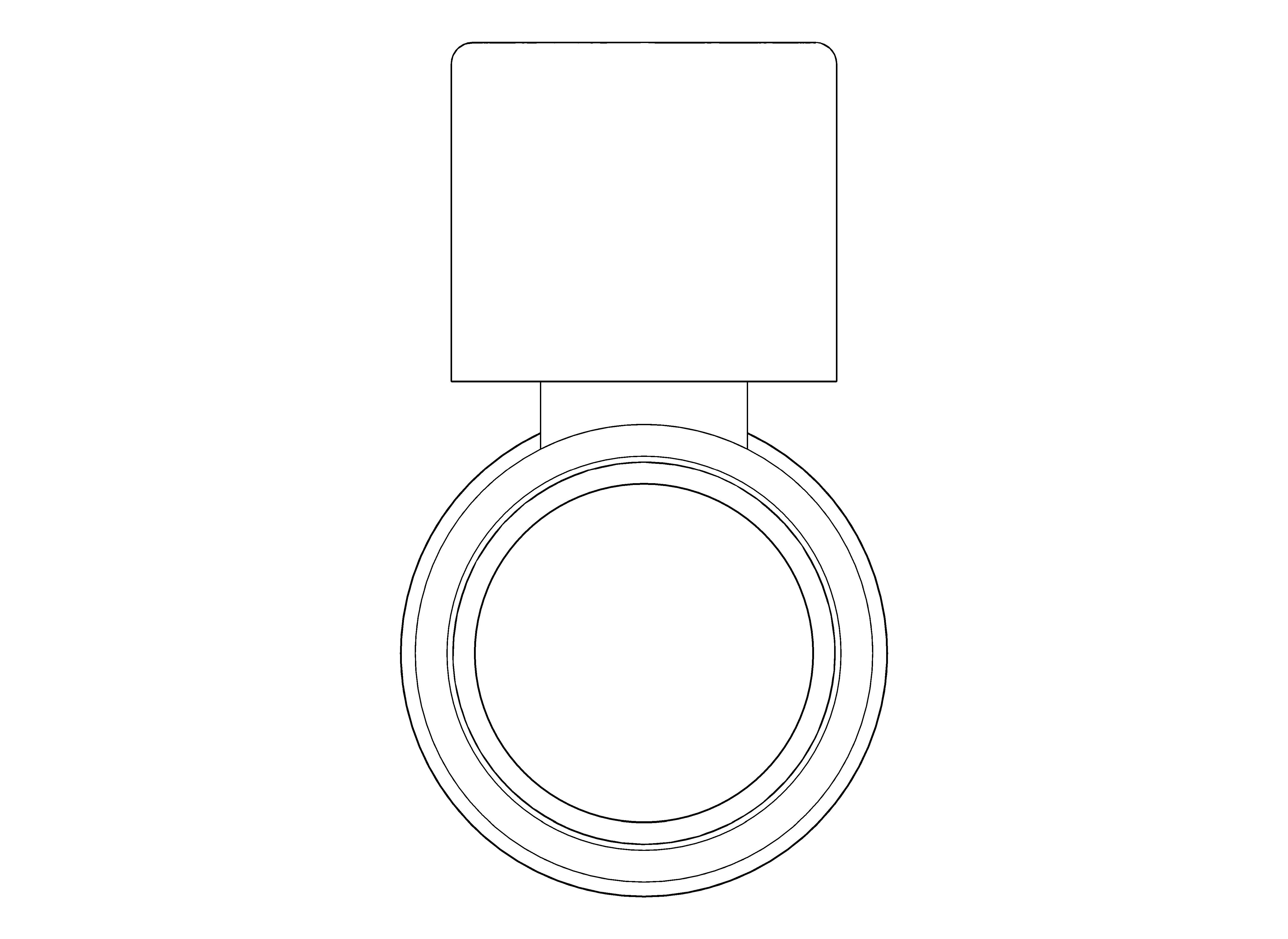 Product: DZR Press Fit Ball Valve - Lockshield - Fig. 114LS.PF
