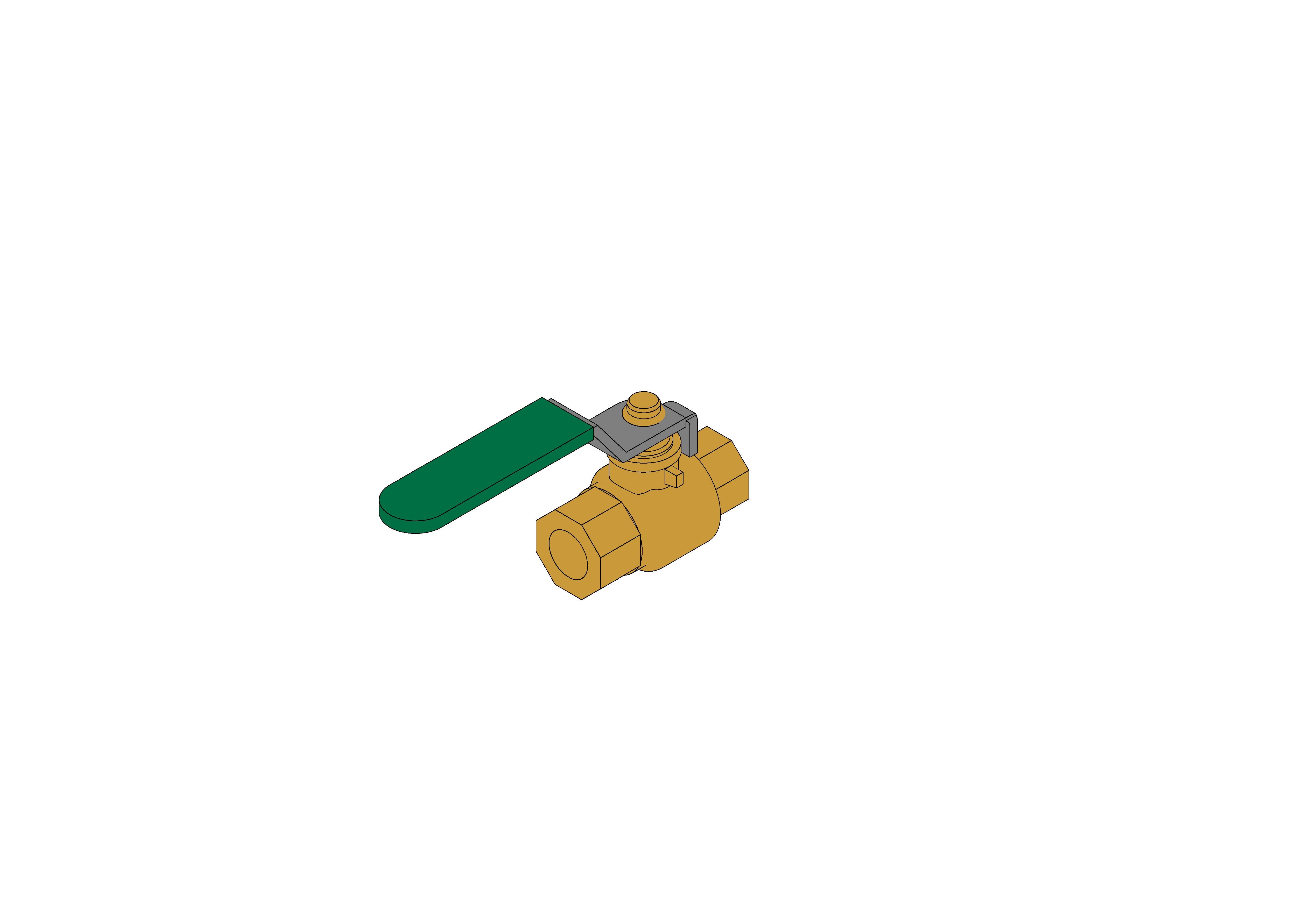 Product: Fig. 100 - Ball Valves - DZR Brass