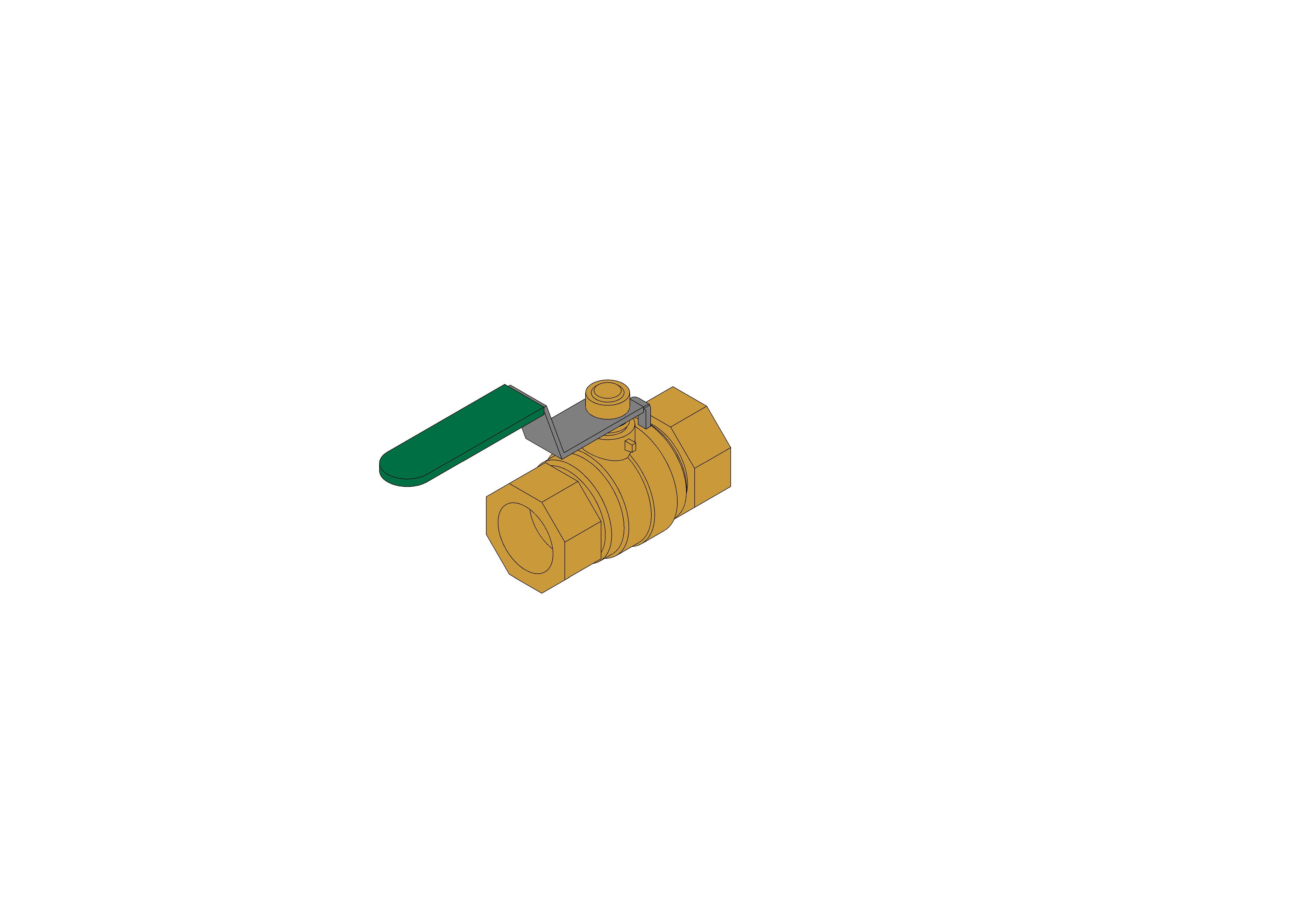 Product: Fig. 100C - Ball Valves - DZR Brass