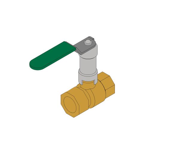Product: Fig. 100EXT - Ball Valves - DZR Brass
