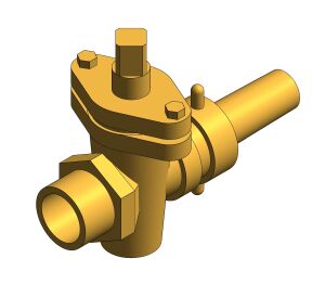 Product: Fig. 81HU - Gland Cock - Hose Union - Bronze