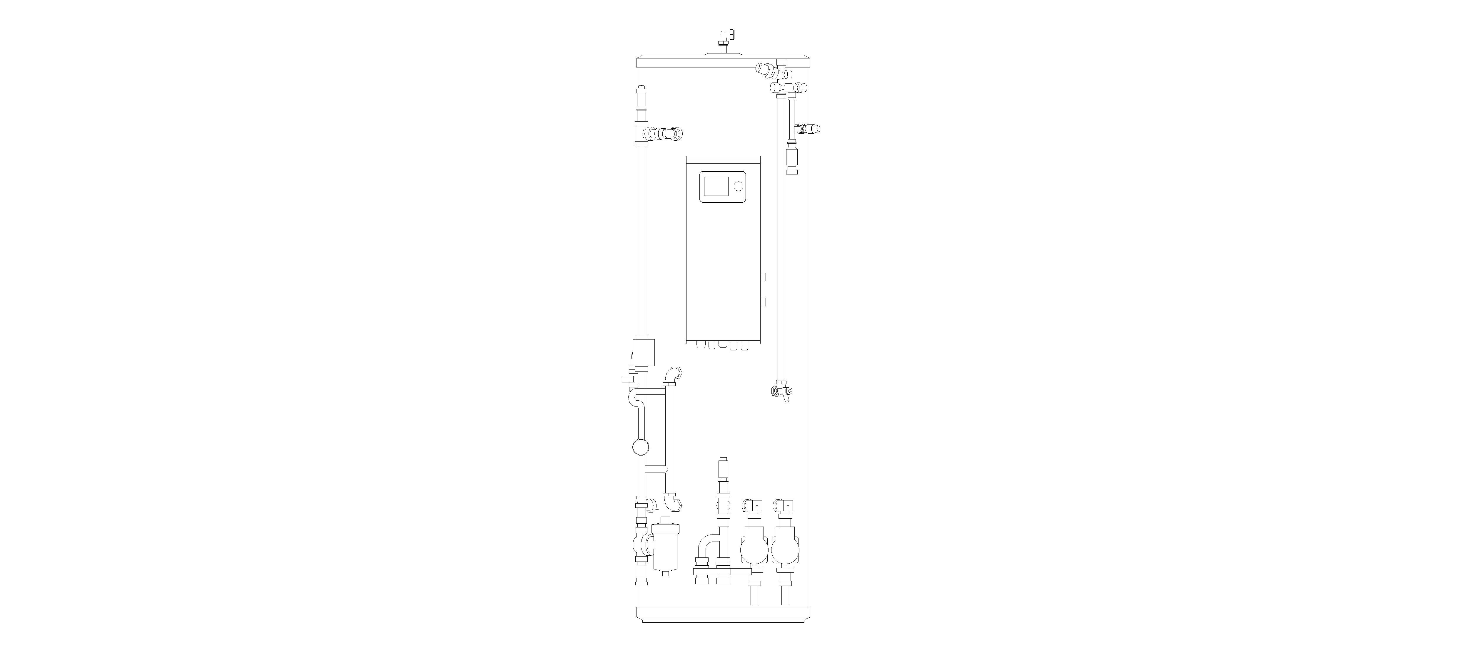 Product: HP290 Pre-Plumbed Cylinder