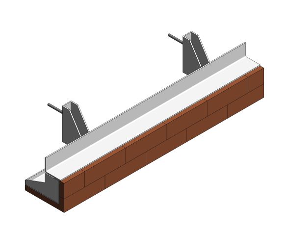 IG Masonry Support - Brick On Soffit System - ISO Stretcher