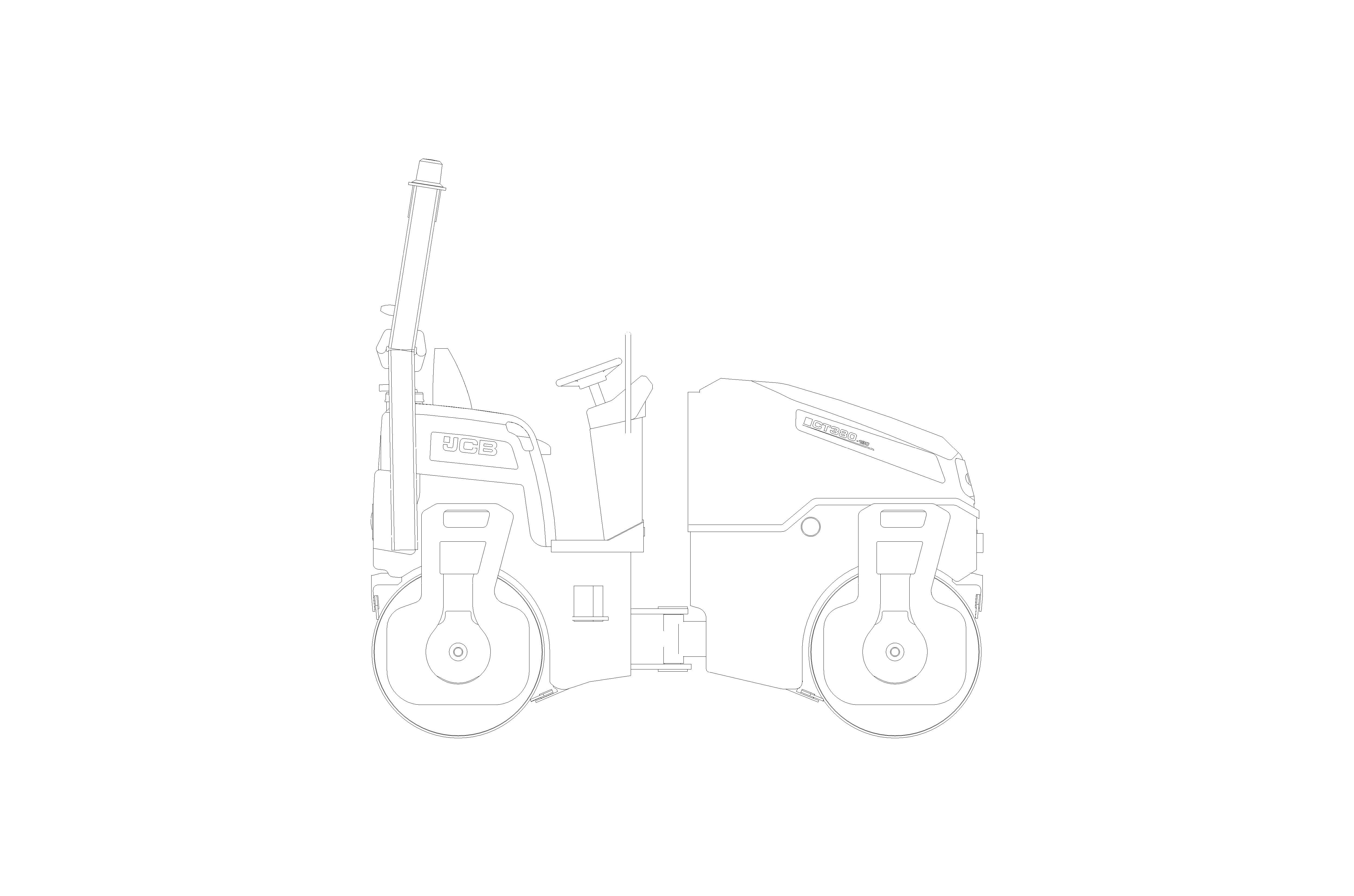 Product: CT380 VIBRATORY TANDEM ROLLER