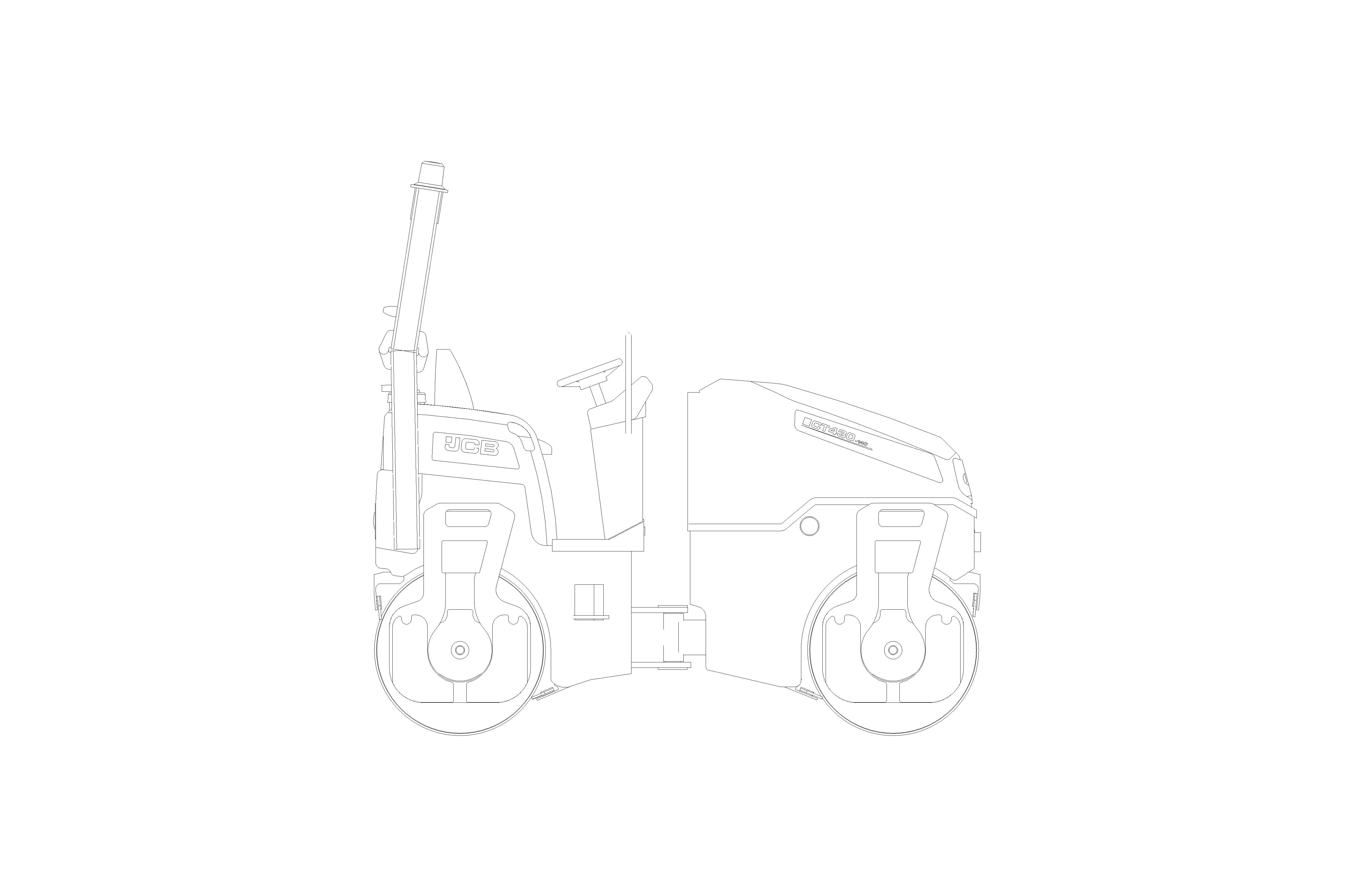Product: CT430 VIBRATORY TANDEM ROLLER