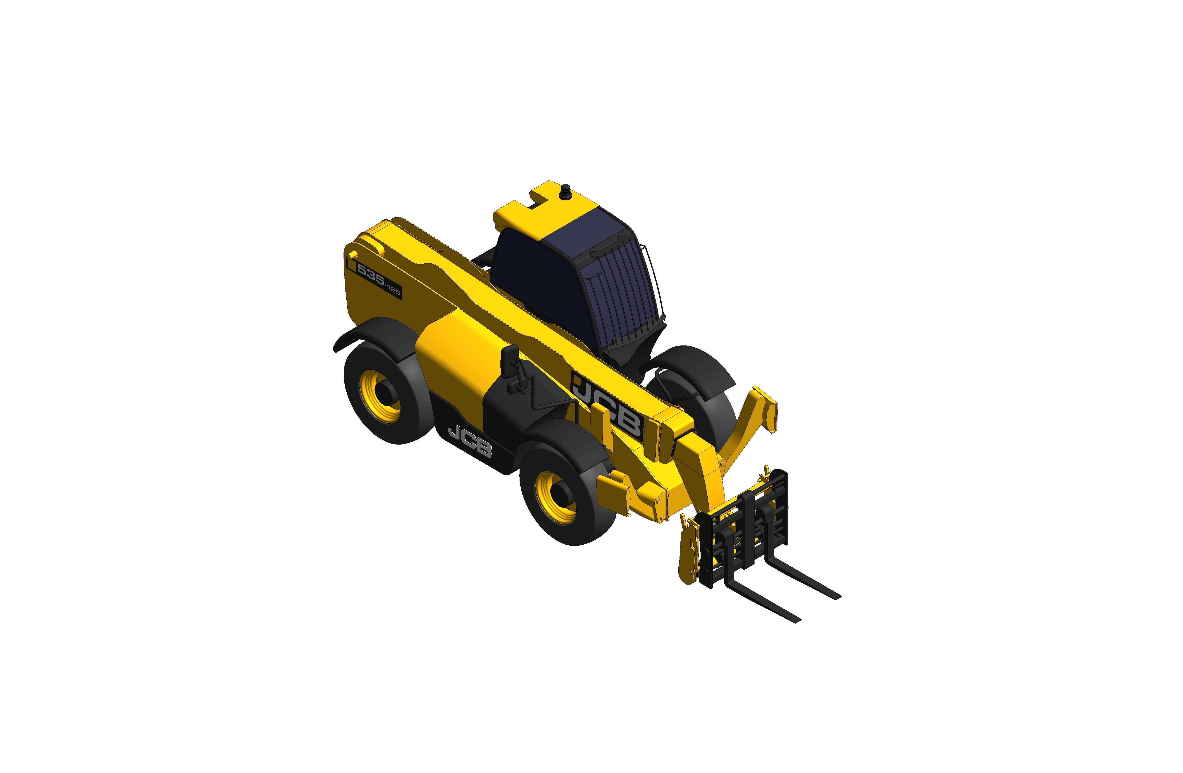 Product: 535-125 HI-VIZ TELESCOPIC HANDLER