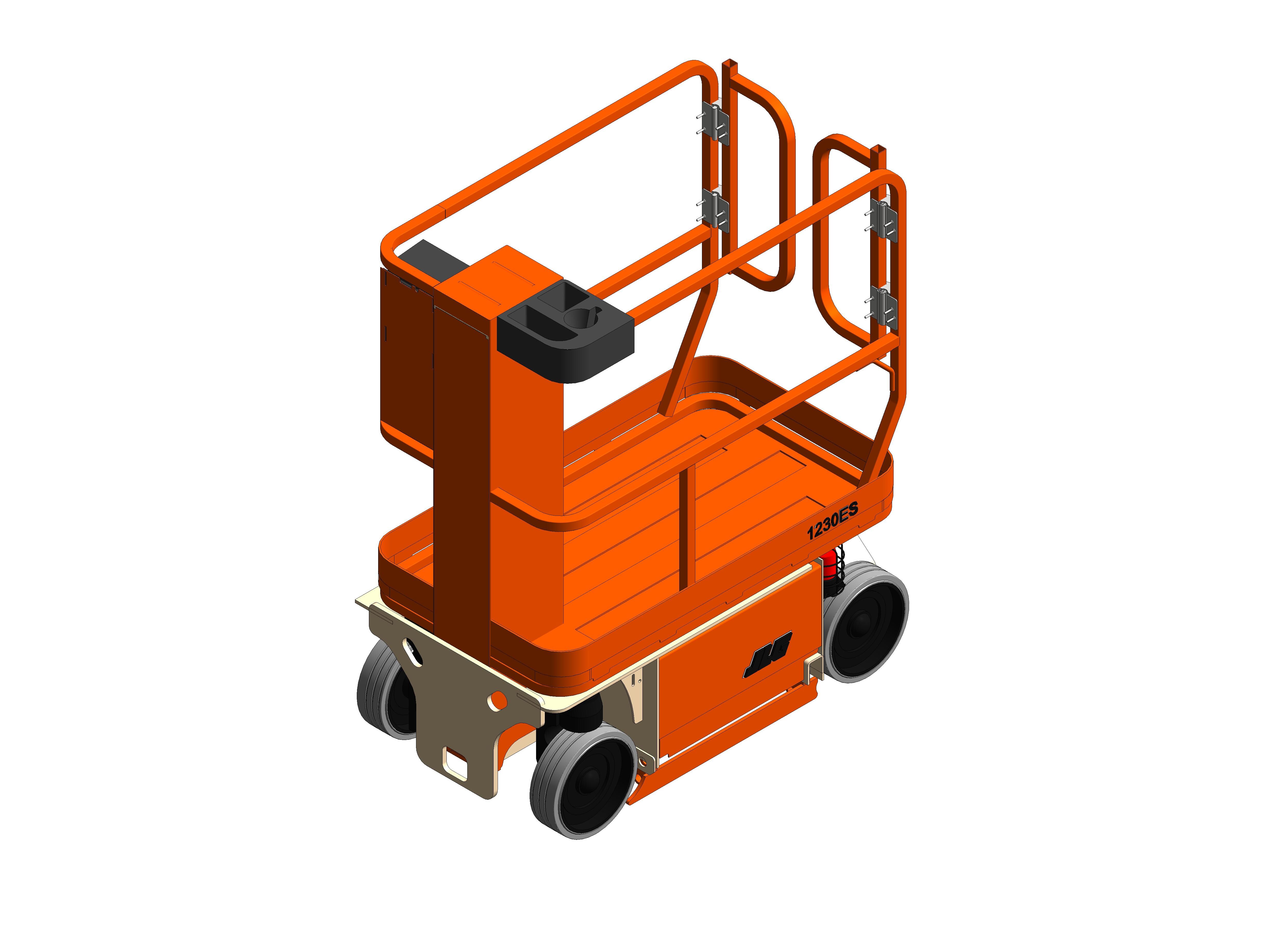 Product: 1230ES - Driveable Vertical Mast Lift