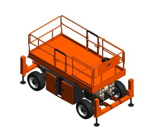 Product: 330LRT - Engine Powered Scissor Lift