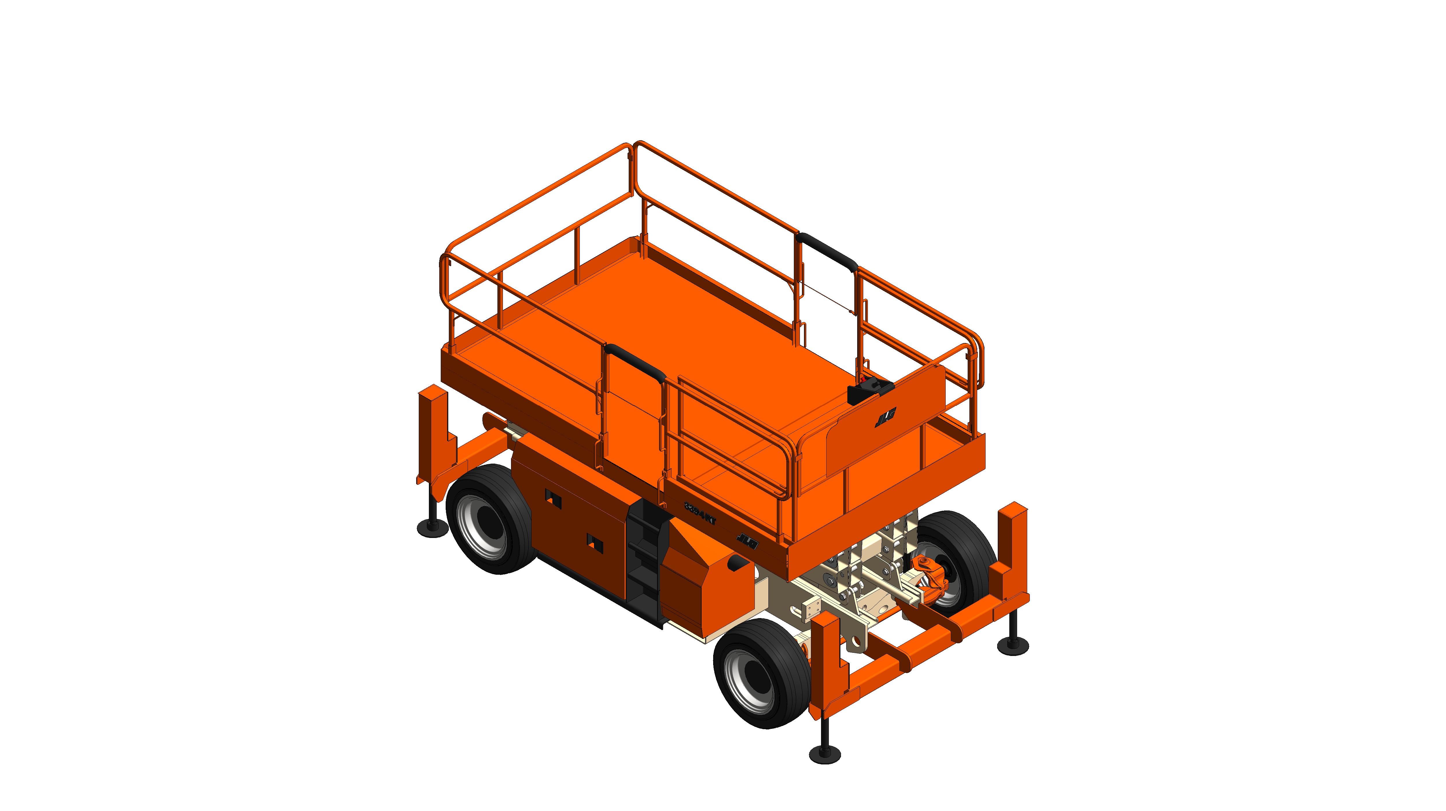 Product: 3394RT - Engine Powered Scissor Lift
