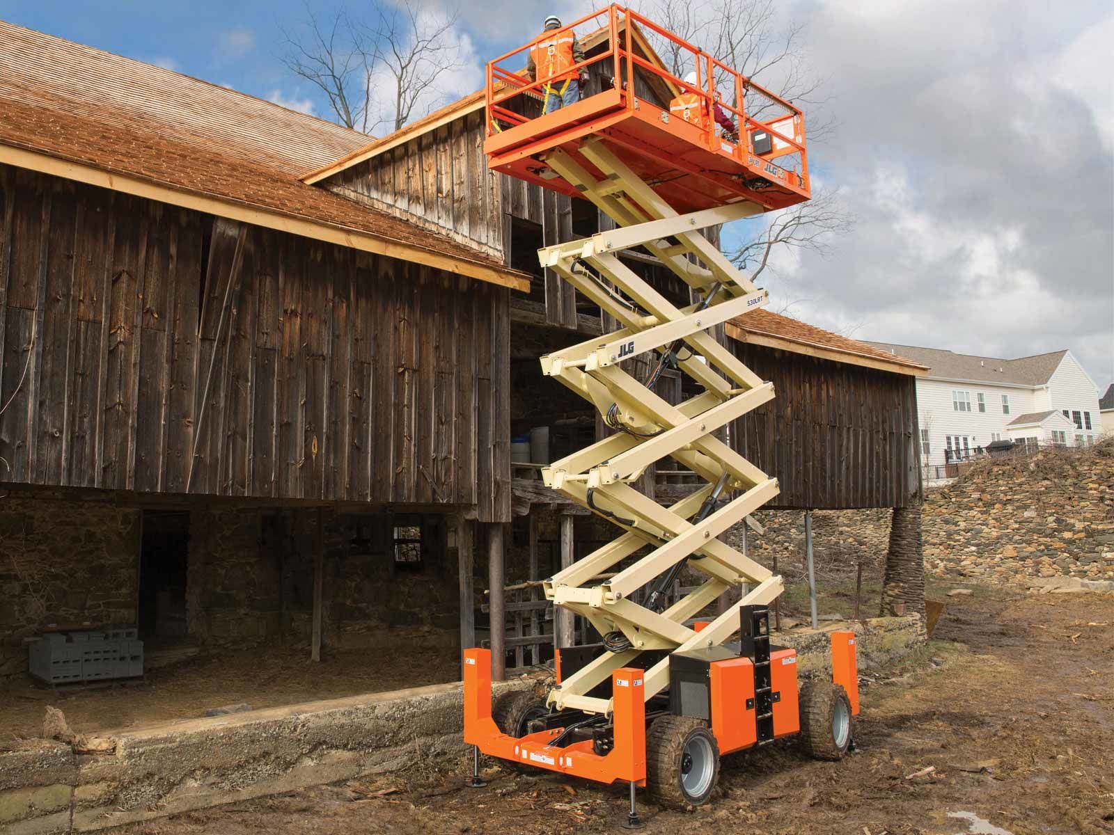 Product: 530LRT NEW - Engine Powered Scissor Lift
