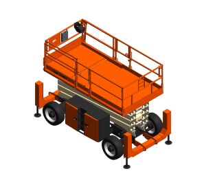 Product: 530LRT NEW - Engine Powered Scissor Lift