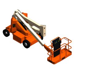 Product: E400AN - Articulating Boom Lift