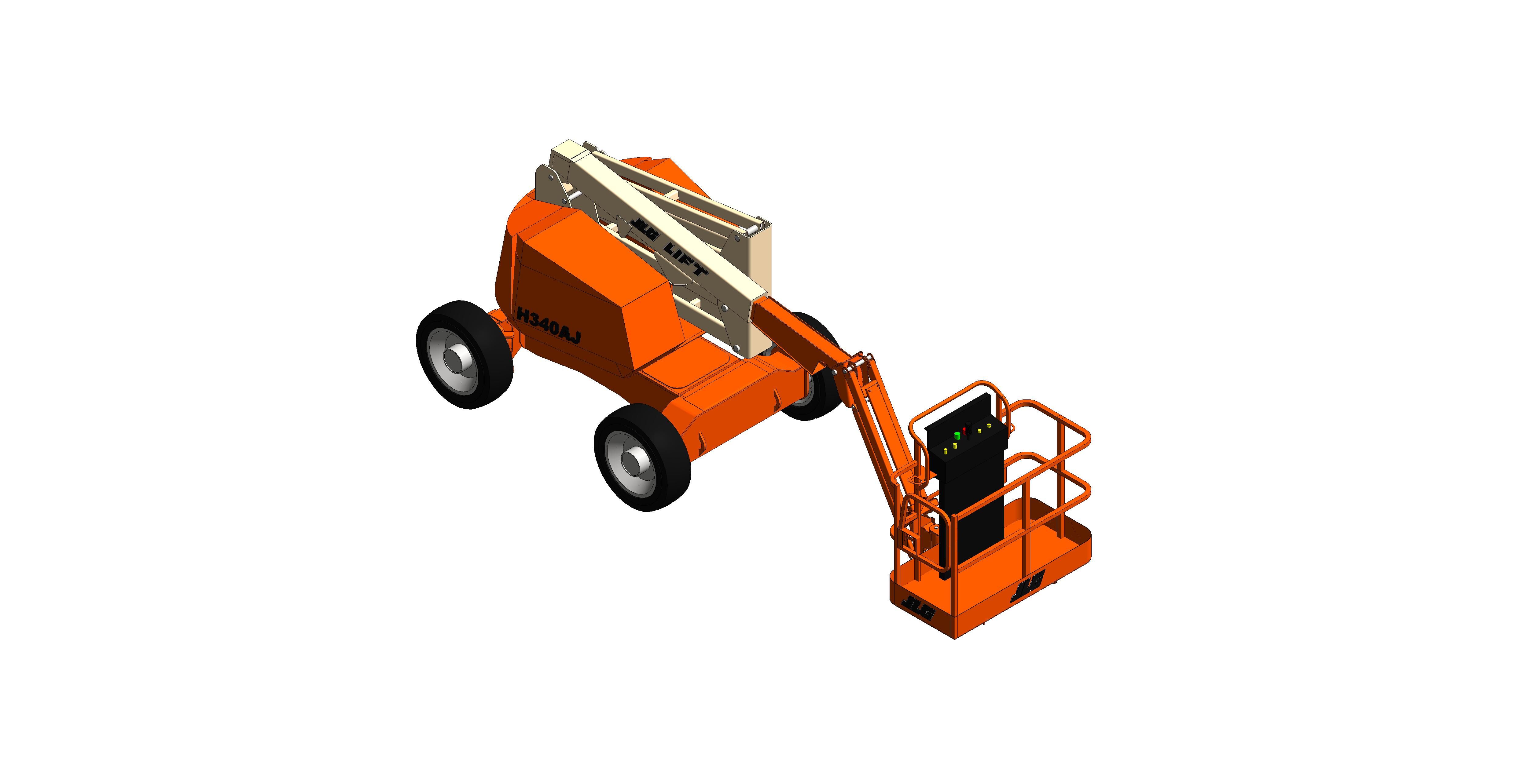 Product: H340AJ Hybrid - Articulating Boom Lift