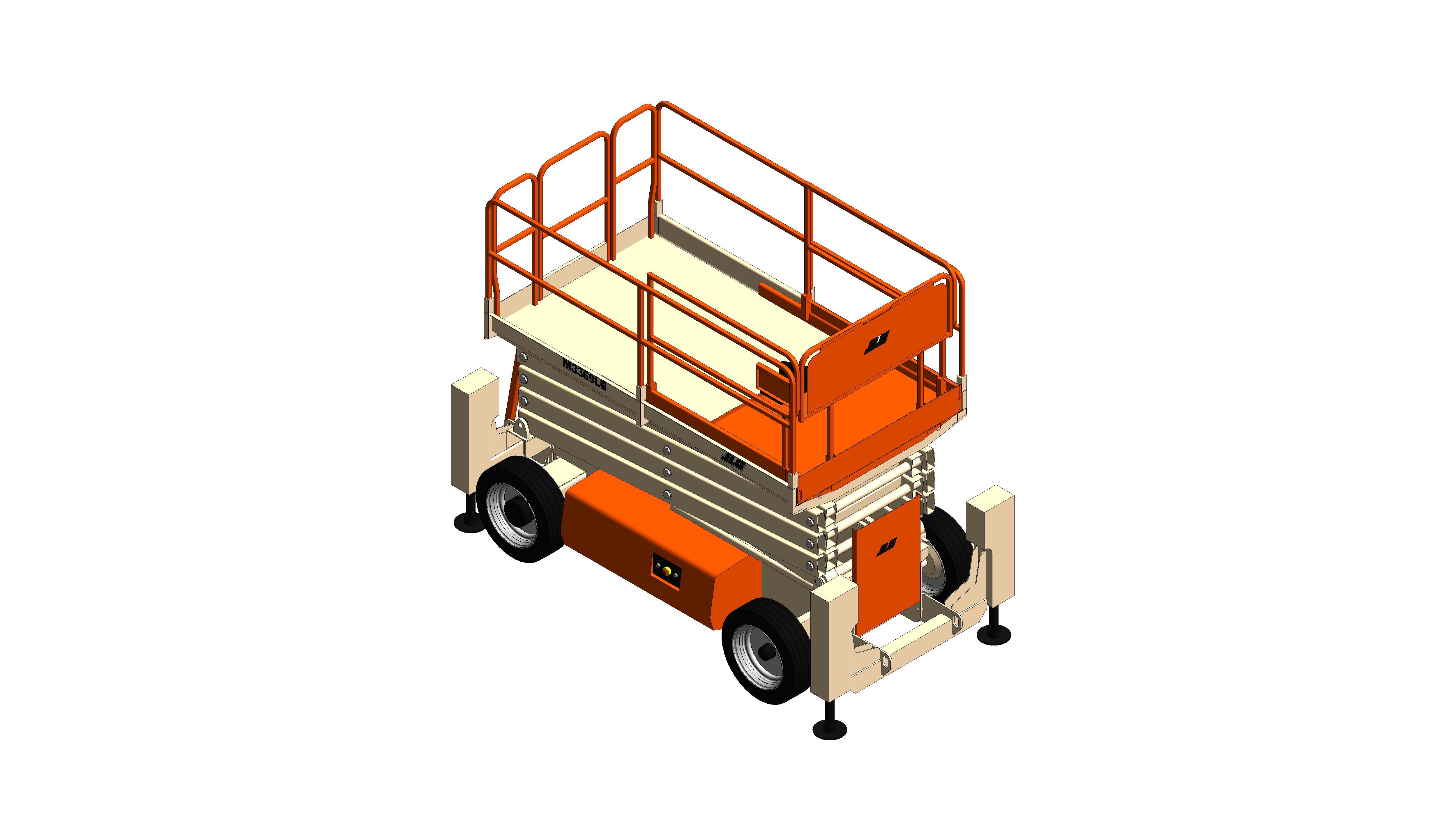 Product: M3369LE - Electric Scissor Lift