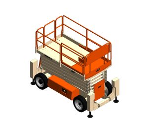 Product: M4069LE - Electric Scissor Lift
