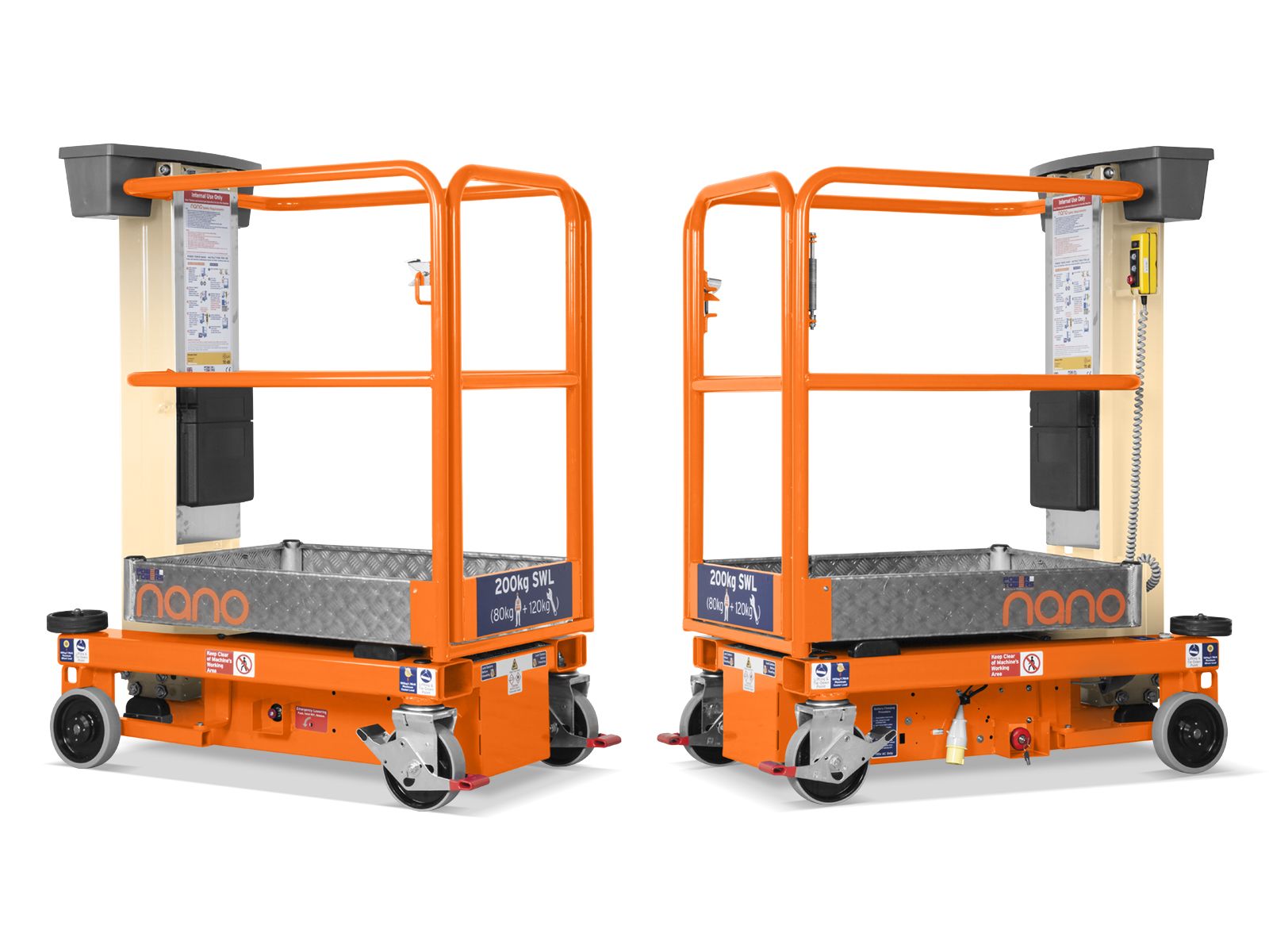 Product: NANO / 830P - Push Around Mast Lift