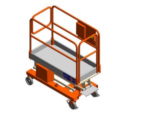 Product: POWERTOWER / 1030P - Push Around Mast Lift