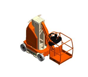 Product: T10E-L - Toucan® Mast Boom Lift