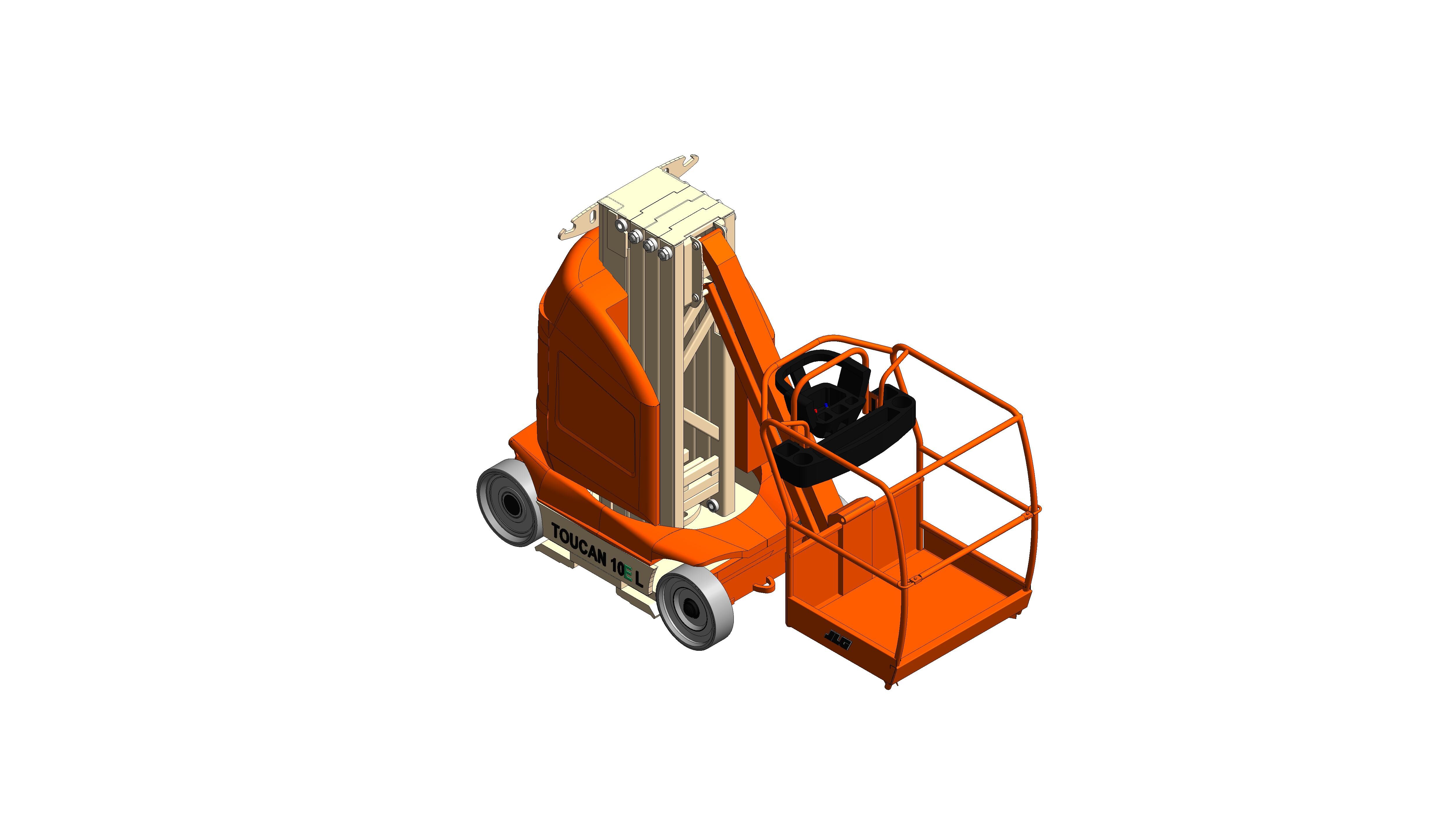 Product: T10E-L - Toucan® Mast Boom Lift