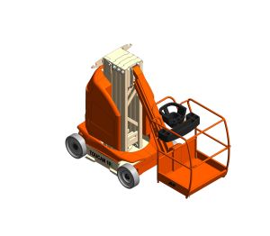 Product: T10E / T26E - Toucan® Mast Boom Lift