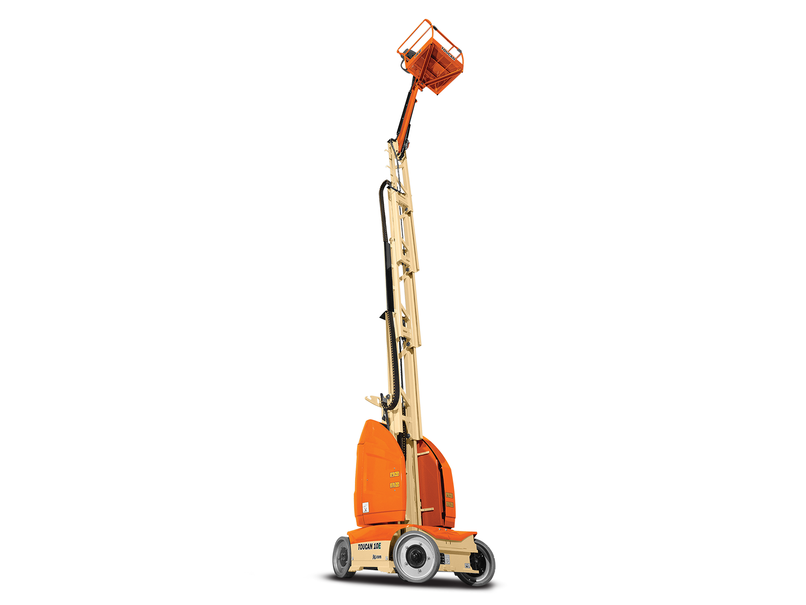 Product: T10E / T26E - Toucan® Mast Boom Lift
