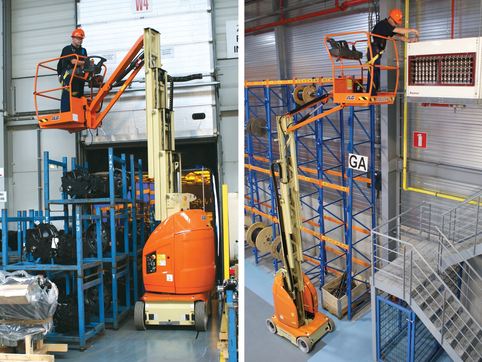 Product: T10E / T26E - Toucan® Mast Boom Lift