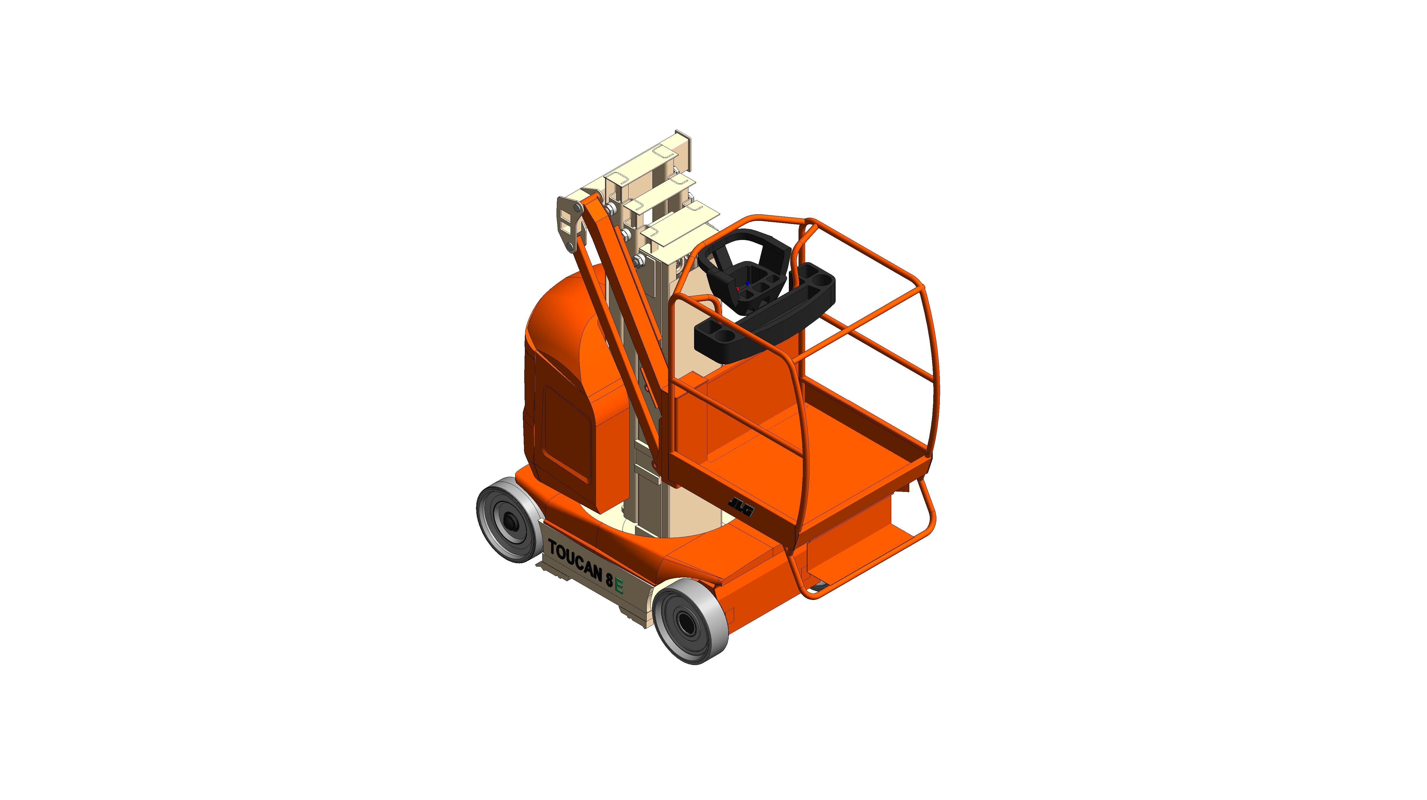 Product: T8E / T20E - Toucan® Mast Boom Lift