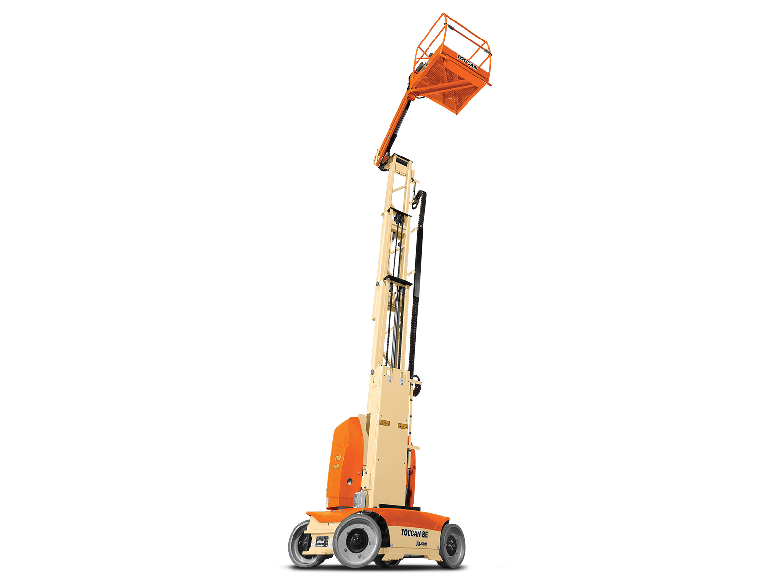 Product: T8E / T20E - Toucan® Mast Boom Lift