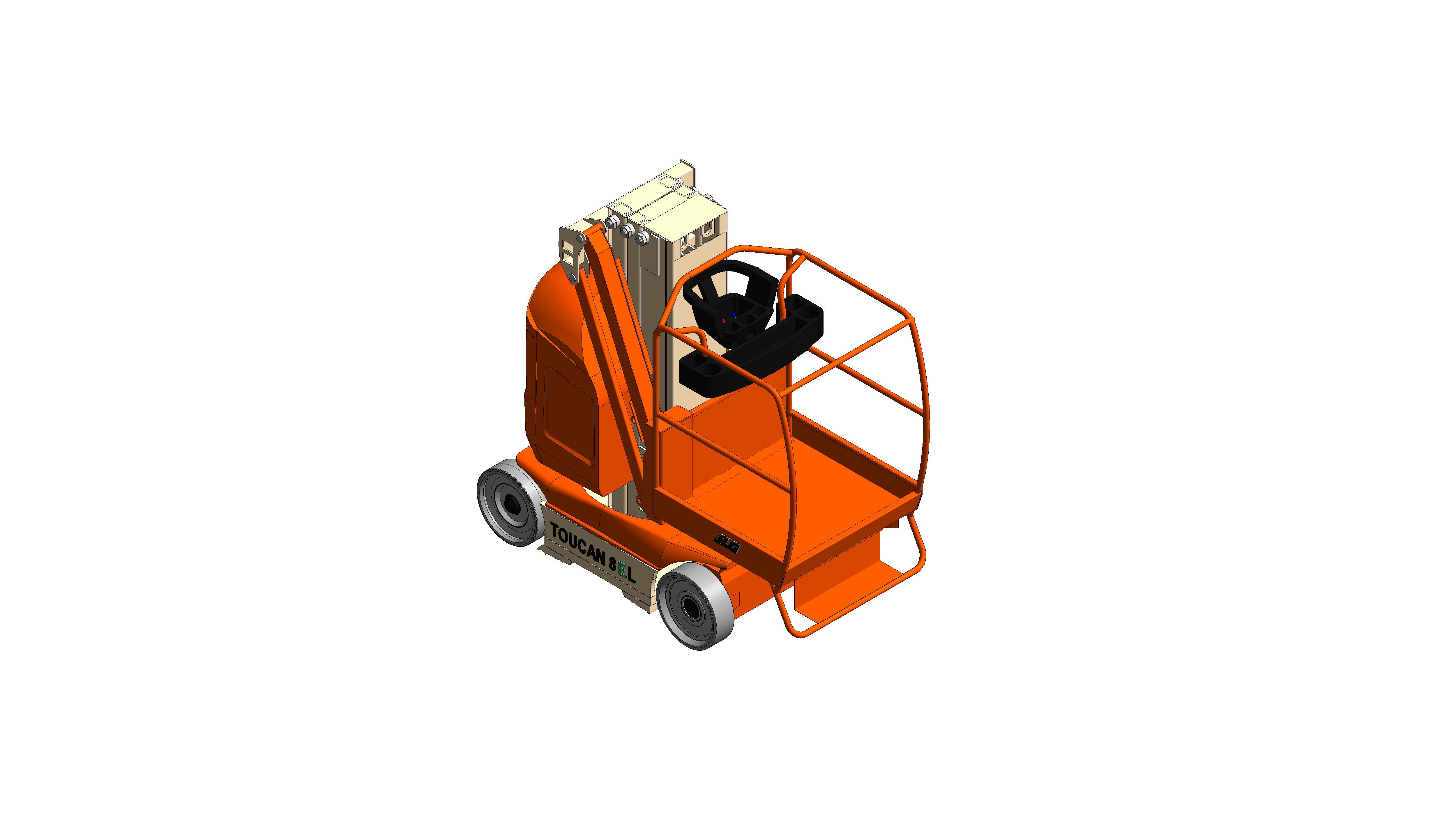 Product: Toucan 8E-L - Toucan® Mast Boom Lift