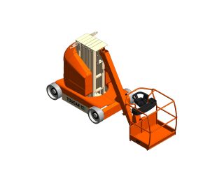 Product: Toucan T12E / T32E  - Toucan® Mast Boom Lift