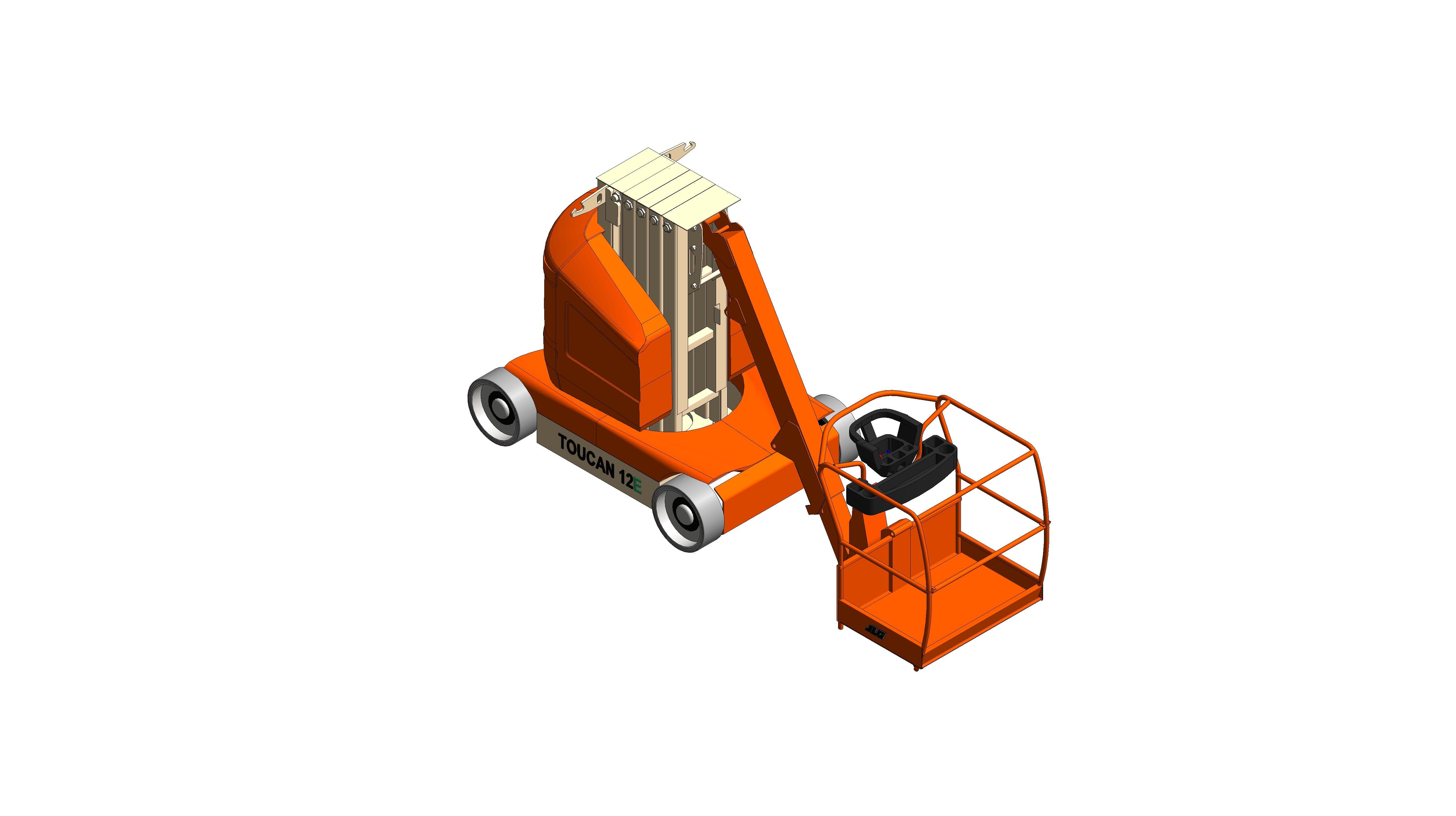 Product: Toucan T12E / T32E  - Toucan® Mast Boom Lift
