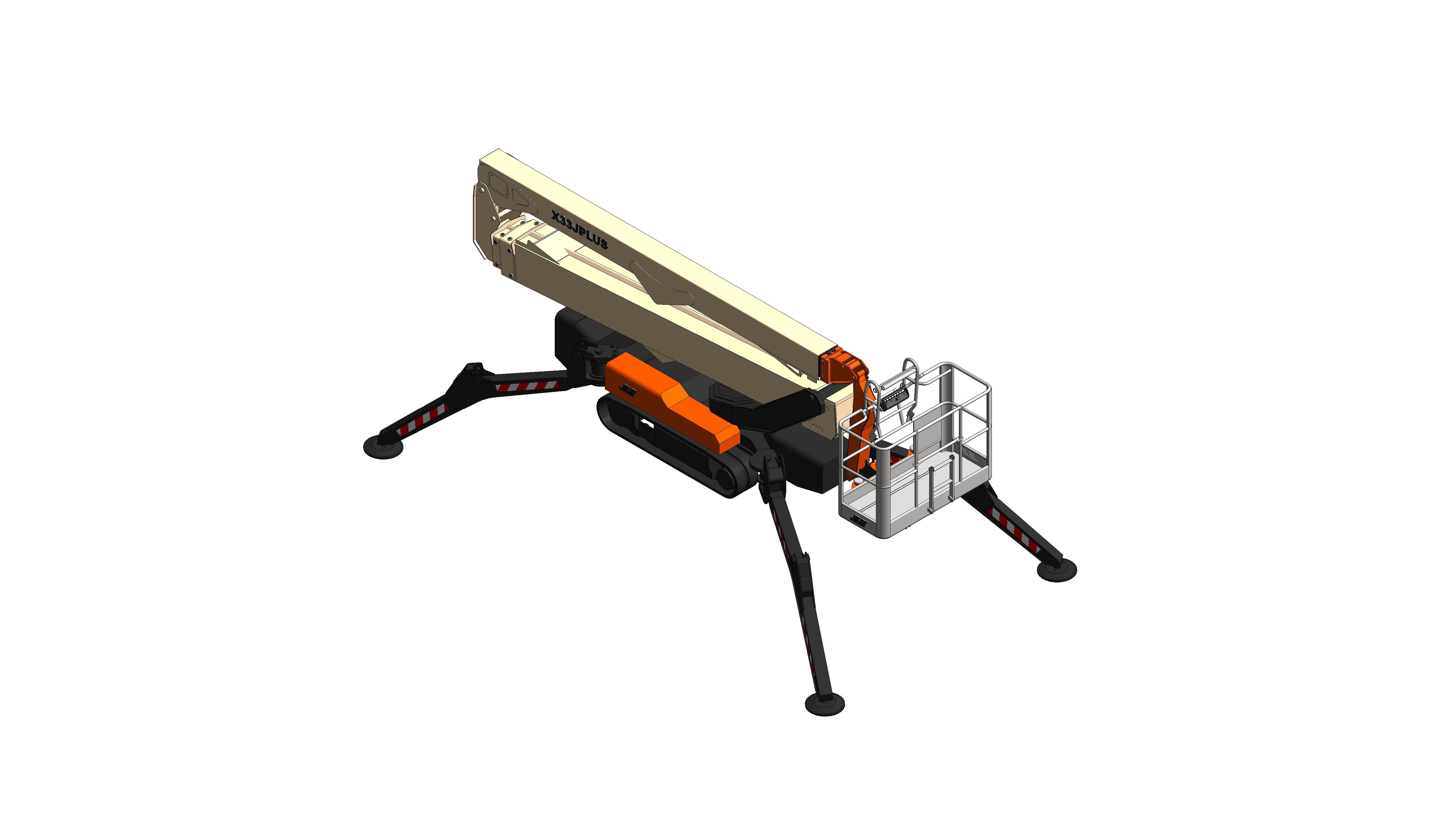 Product: X33JP / X1000AJ - Compact Crawler Boom