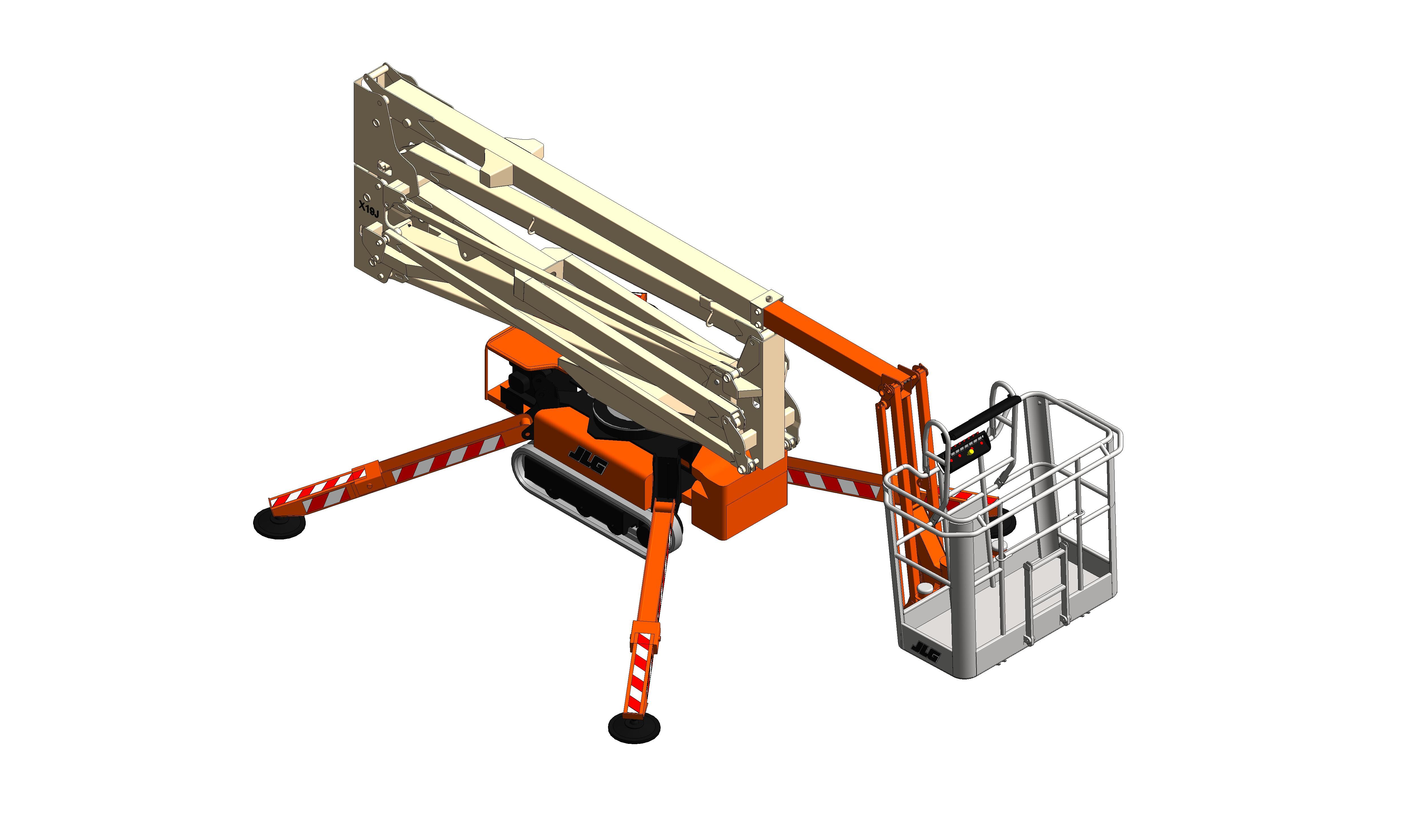 Product: X19J / X550AJ / Light Lift 19.65 - Compact Crawler Boom