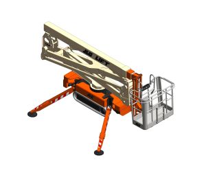 Product: X20JP / X600AJ - Compact Crawler Boom
