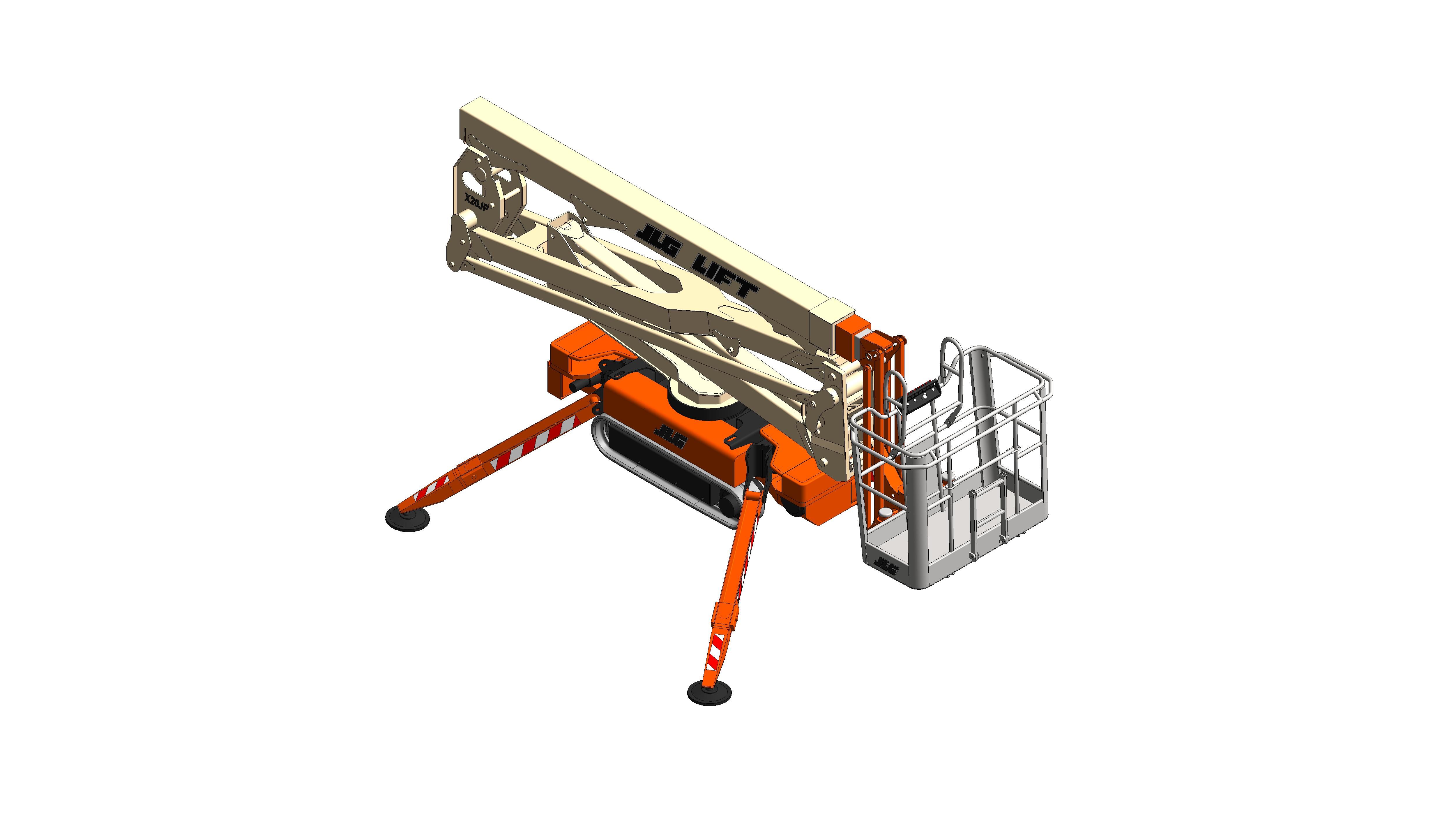 Product: X20JP / X600AJ - Compact Crawler Boom