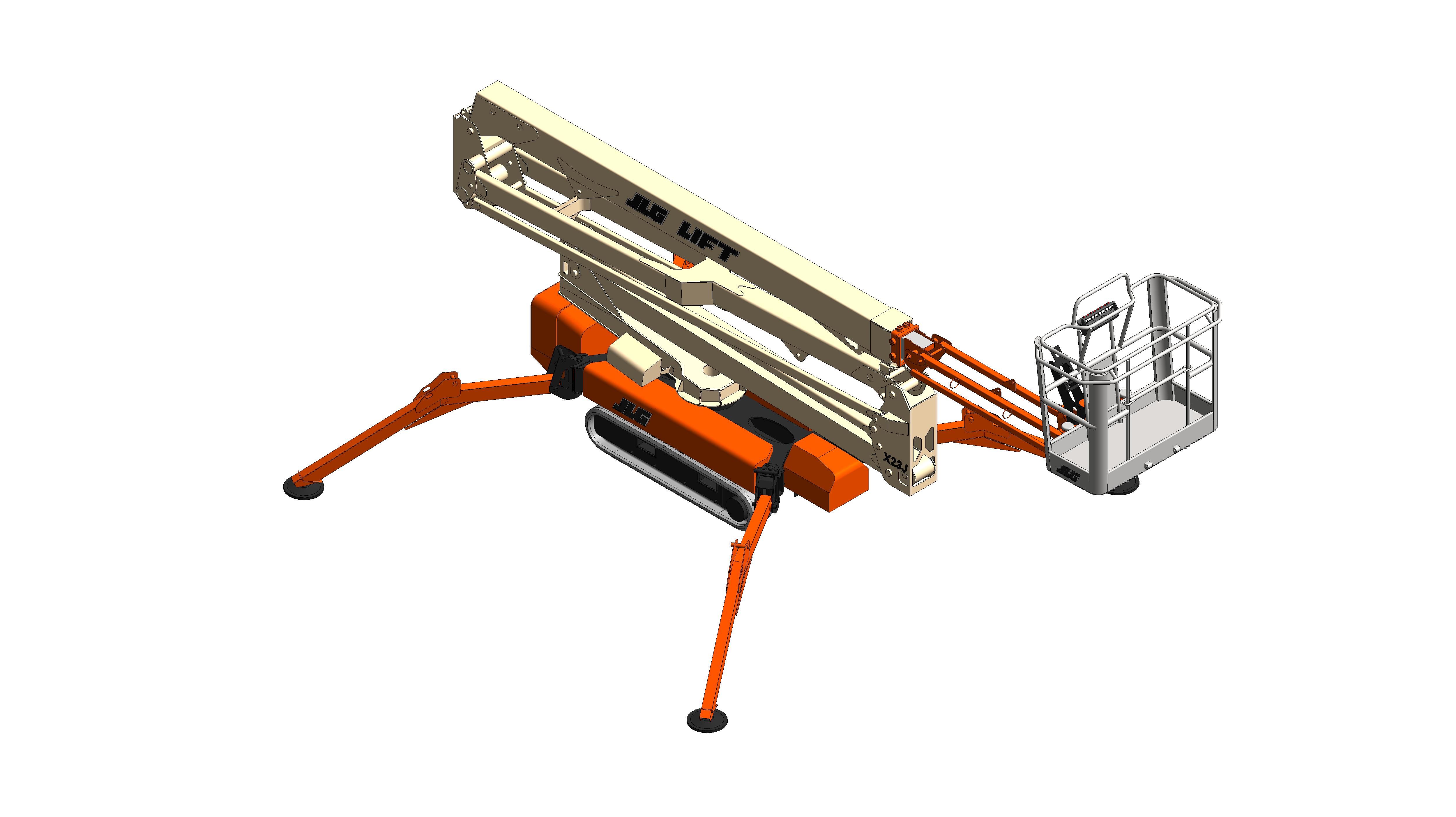 Product: X23J / X700AJ / Light Lift 23.12 - Compact Crawler Boom
