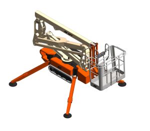 Product: X15JP / X430AJ - Compact Crawler Boom
