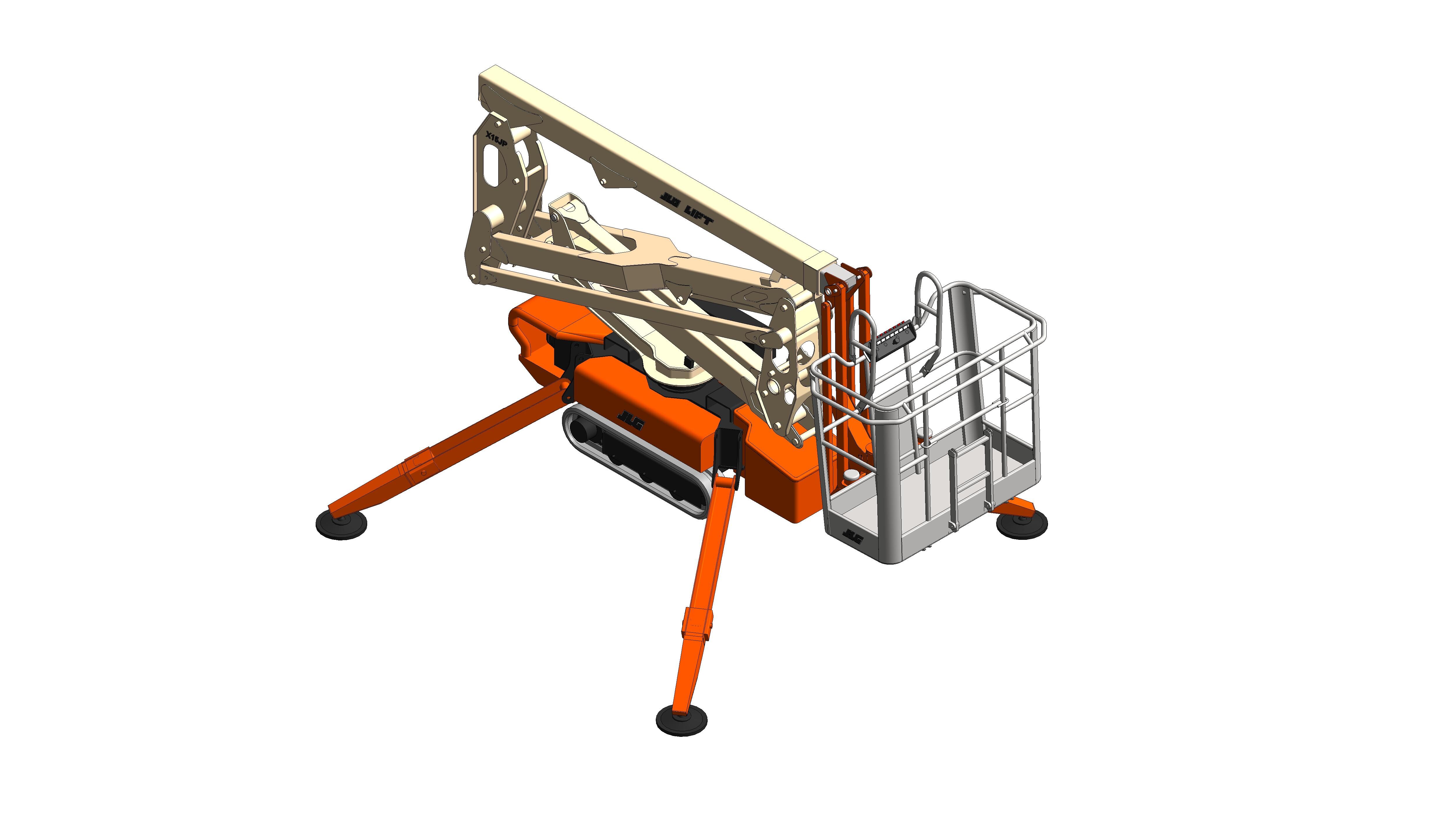 Product: X15JP / X430AJ - Compact Crawler Boom