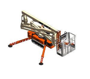 Product: X17JP / X500AJ / Light Lift 17.75  - Compact Crawler Boom