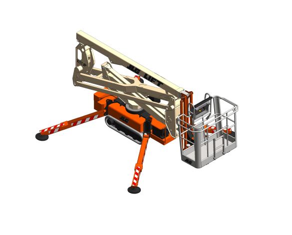 Product: X17JP / X500AJ / Light Lift 17.75  - Compact Crawler Boom