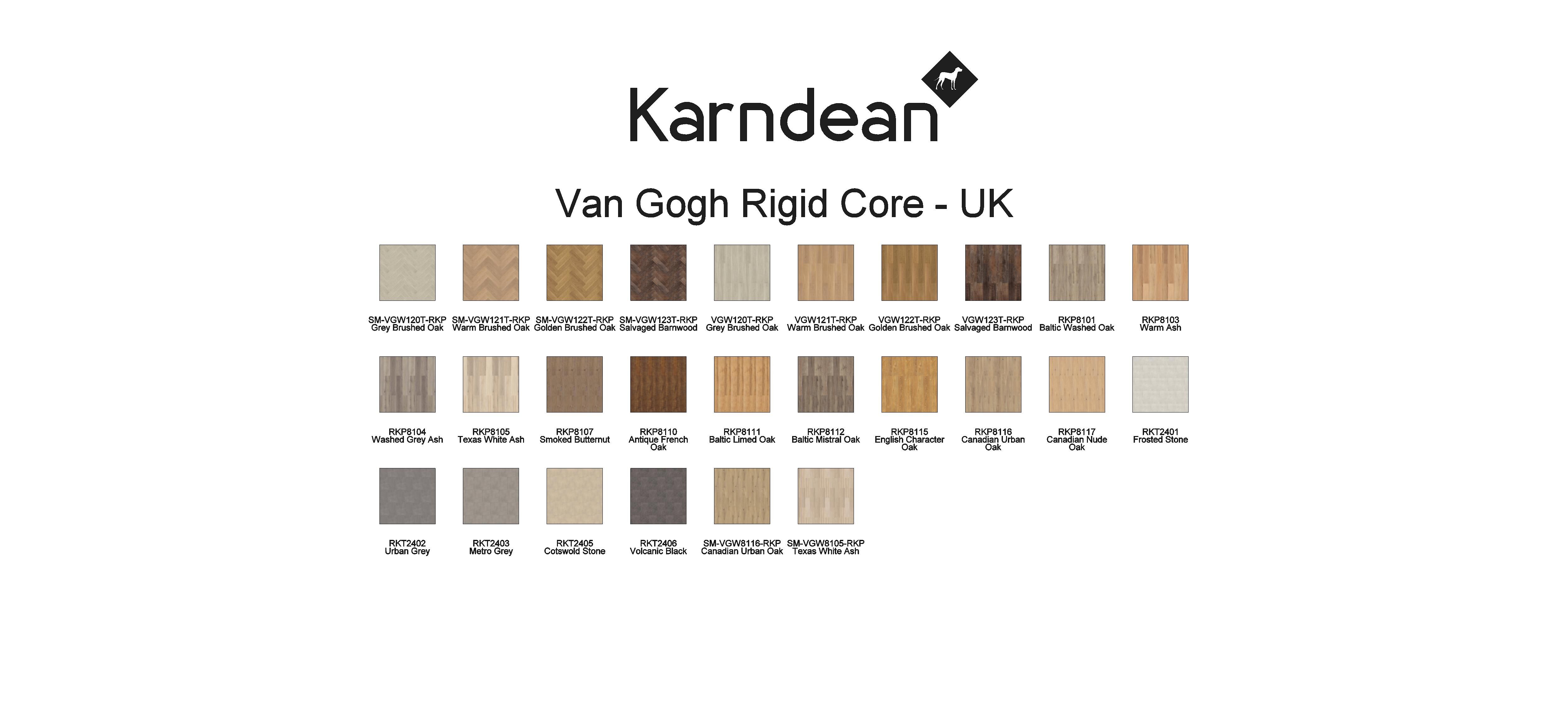 Product: Van Gogh Rigid Core - Luxury Vinyl Flooring