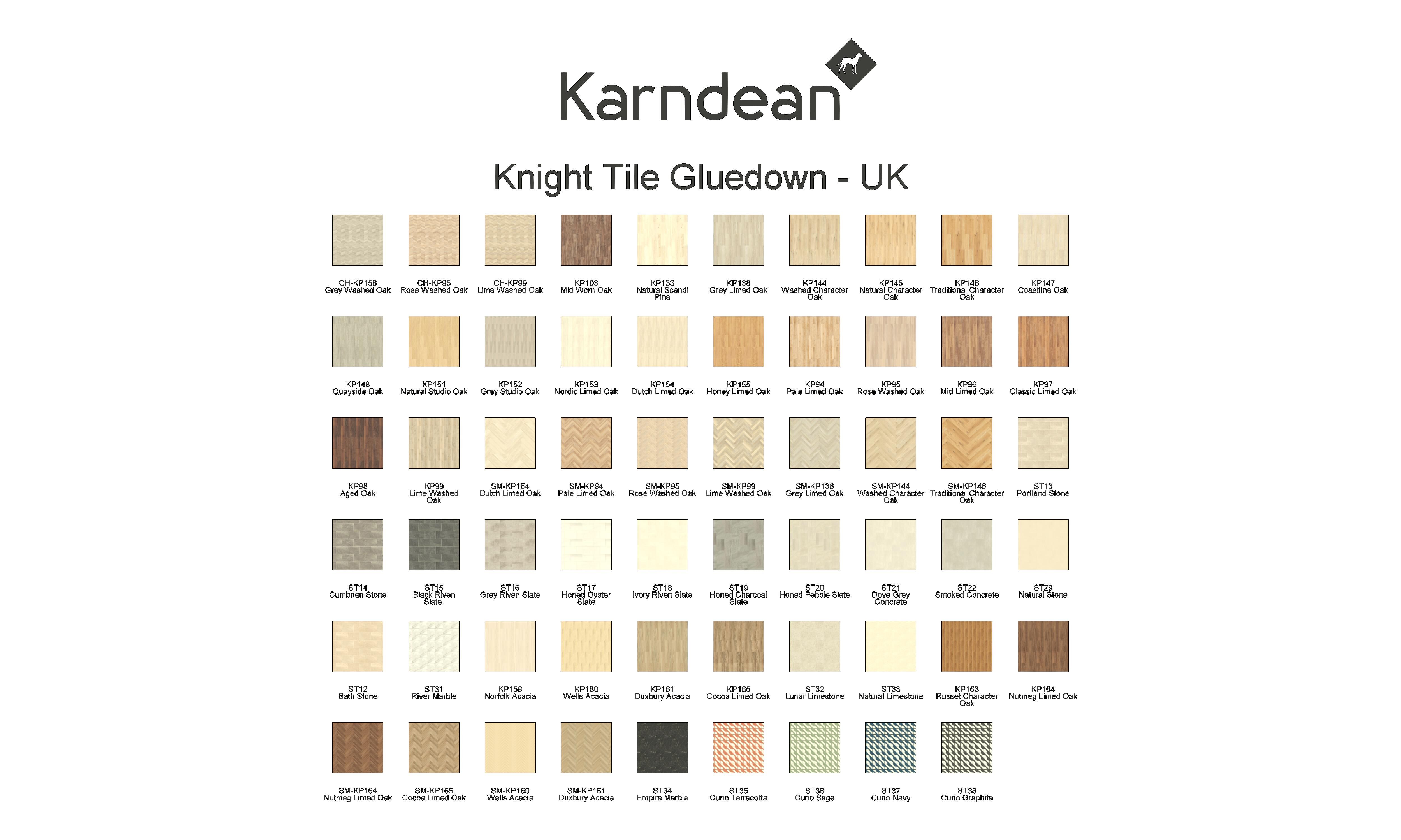 Product: Knight Tile Gluedown - Luxury Vinyl Flooring