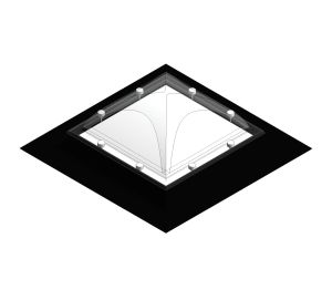 Flat Roof Dome